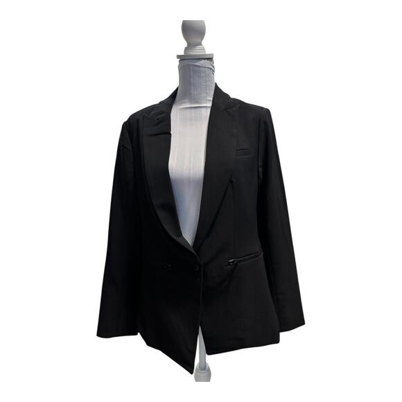 Truth by Republic Black Blazer Size 12 - Picture 1 of 5